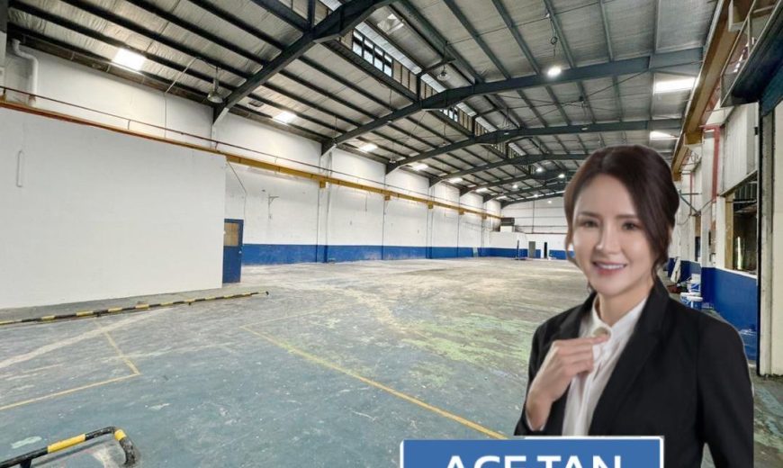 Kawasan Perindustrian Senai Fasa 3 – Detached Factory – FOR SALE