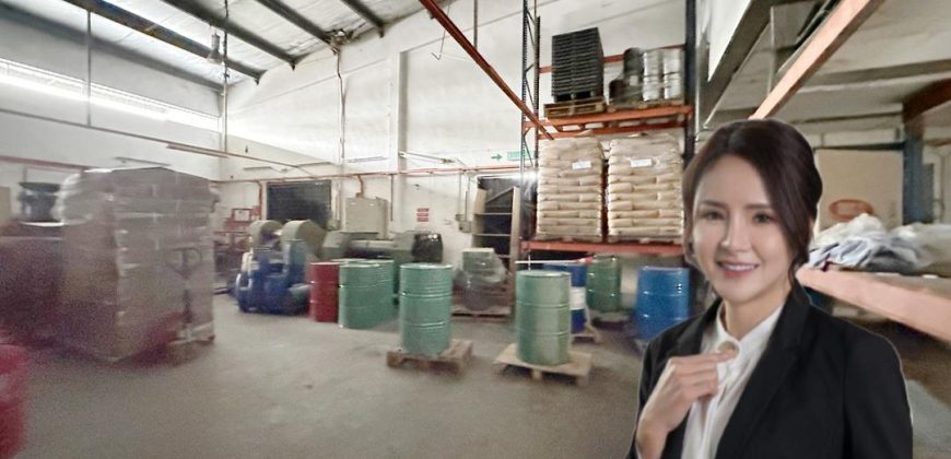 Taman Perindustrian Tampoi Jaya – 1.5 Storey Terrace Factory – FOR SALE