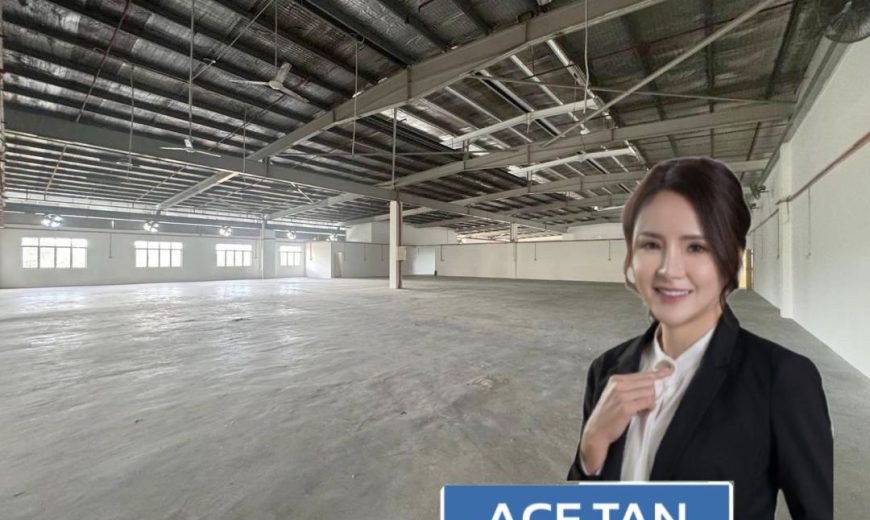 Tampoi – 4 Storey Detached Factory – FOR SALE