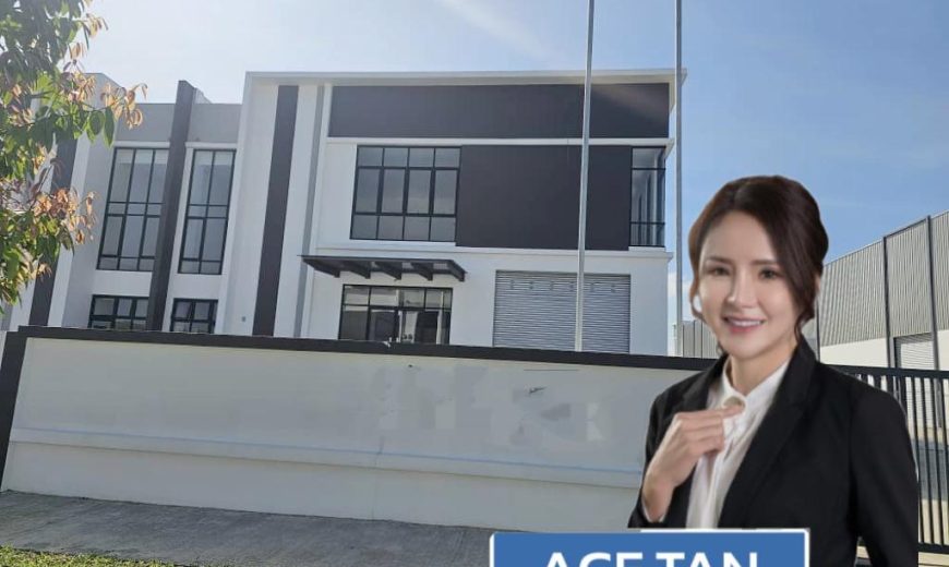 Eco Business Park 2 @ Senai Airport City – Semi Detached Factory – FOR RENT