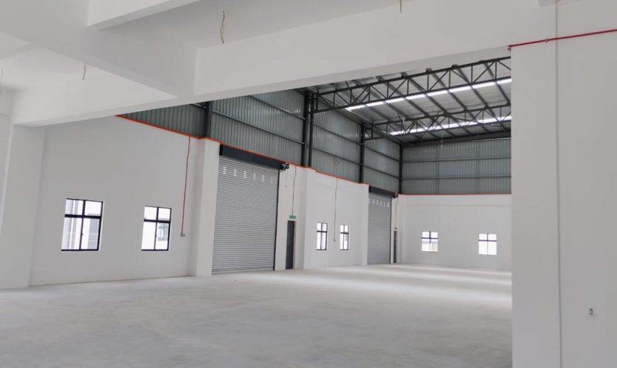 Eco Business Park 2 @ Senai Airport City – Semi Detached Factory – FOR RENT