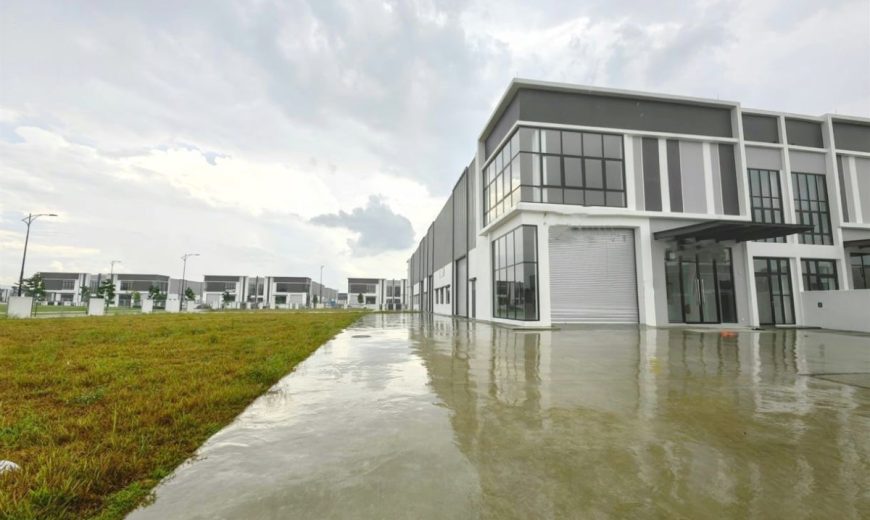 Eco Business Park 2 @ Senai Airport City – 1.5 Storey Corner Cluster Factory – FOR RENT