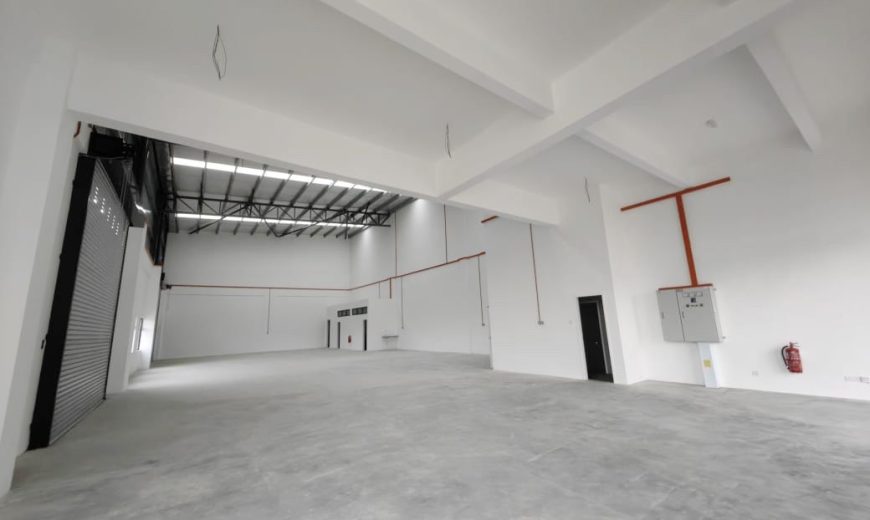 Eco Business Park 2 @ Senai Airport City – 1.5 Storey Corner Cluster Factory – FOR RENT