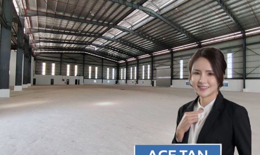 Kawasan Perindustrian Kota Puteri @ Masai – 1.5 Storey Warehouse – FOR RENT