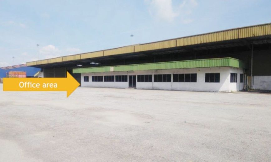 Pelabuhan Pasir Gudang – Single Storey Warehouse – FOR RENT