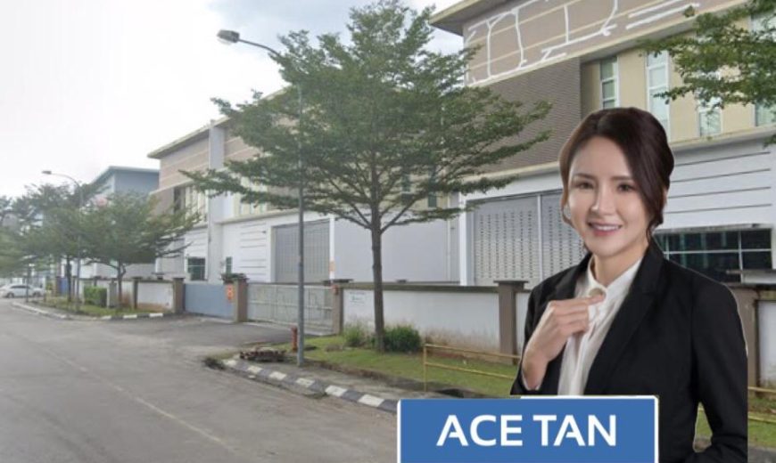 Kawasan Perindustrian Maju Jaya – 1.5 Storey Corner Semi Detached Factory – FOR SALE