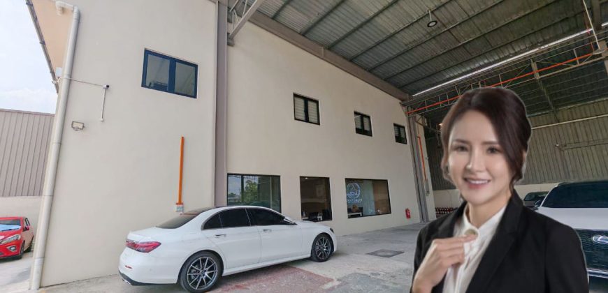 Kawasan Perindustrian Kota Puteri – 2 Storey Corner Terrace Factory – FOR RENT