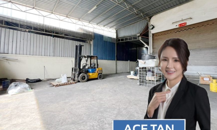 Senai Industrial Park – 1.5 Storey Detached Factory – FOR SALE