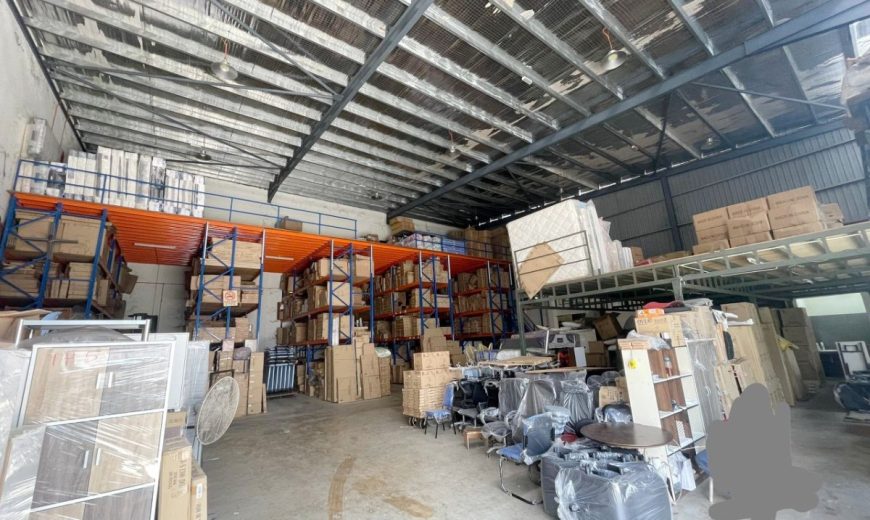 Kawasan Perindustrian Kempas – 2 Storey Semi Detached Factory – FOR SALE