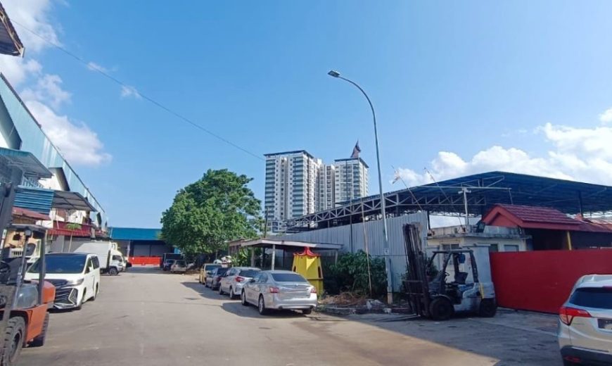 Taman Perindustrian Desa Plentong – 1.5 Storey Terrace Factory – FOR SALE