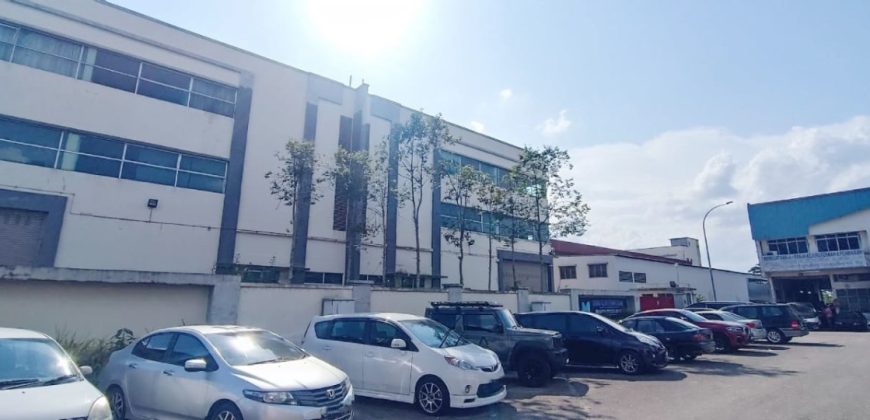 Taman Perindustrian Desa Plentong – 1.5 Storey Terrace Factory – FOR SALE