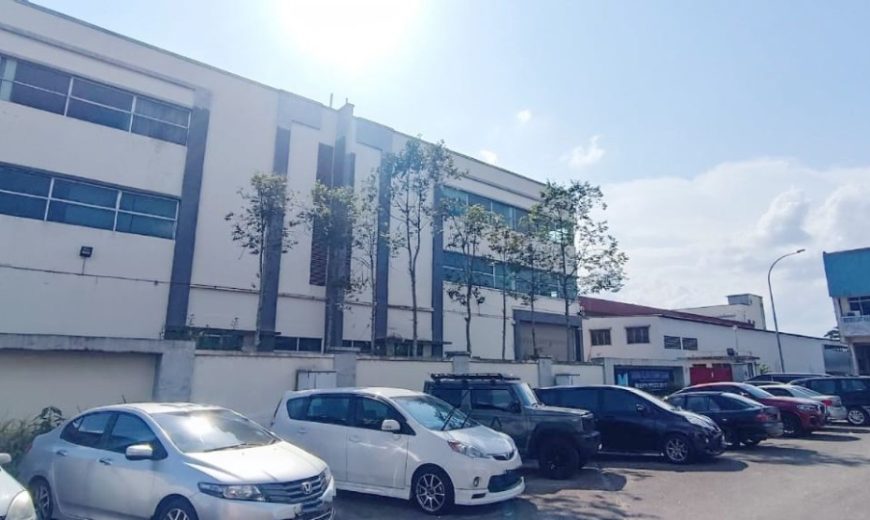 Taman Perindustrian Desa Plentong – 1.5 Storey Terrace Factory – FOR SALE