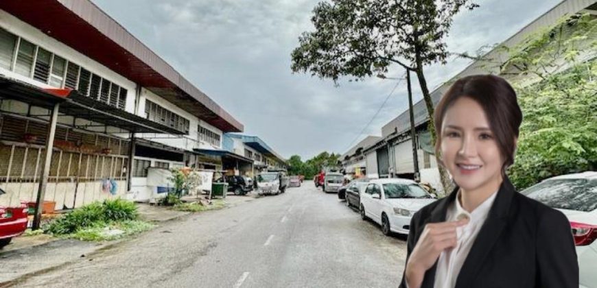 Taman Perindustrian Tampoi Jaya – 1.5 Storey Terrace Factory – FOR SALE