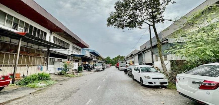 Taman Perindustrian Tampoi Jaya – 1.5 Storey Terrace Factory – FOR SALE