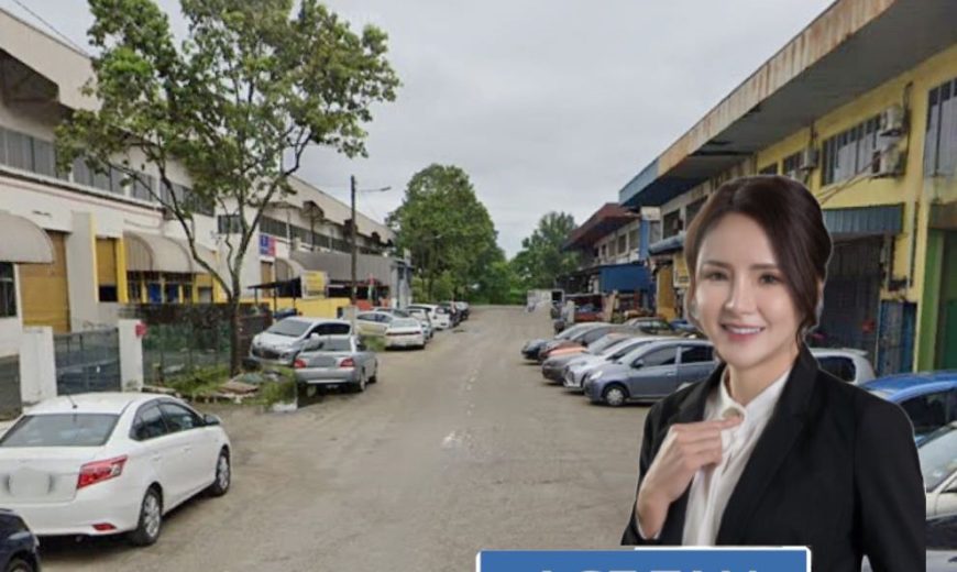 Kawasan Perindustrian Tampoi Jaya – 2 Storey Corner Terrace Factory – FOR SALE