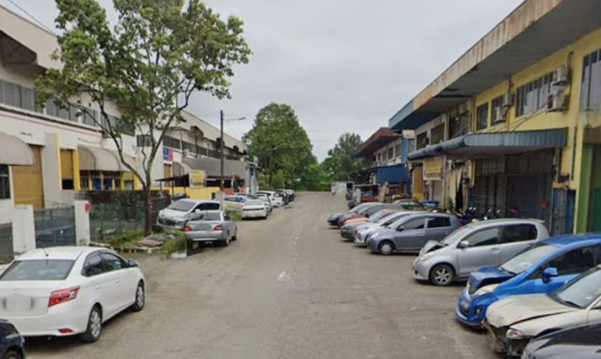 Kawasan Perindustrian Tampoi Jaya – 2 Storey Corner Terrace Factory – FOR SALE