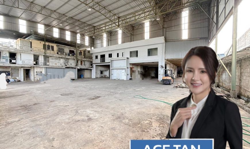 Kawasan Perindustrian Kota Puteri – 2 Storey Semi Detached Factory – FOR SALE