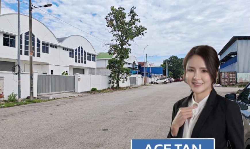 Senai Idaman – 1.5 Storey Corner Semi Detached Factory – FOR SALE