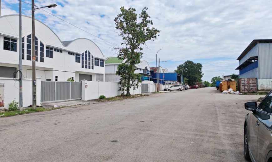 Senai Idaman – 1.5 Storey Corner Semi Detached Factory – FOR SALE
