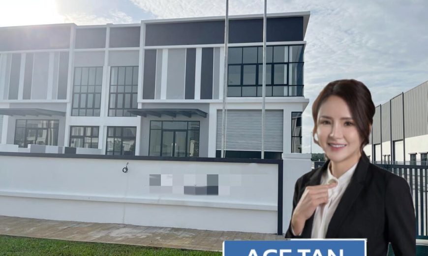 Eco Business Park 2 @ Senai Airport City – 1.5 Storey Cluster Factory – FOR SALE