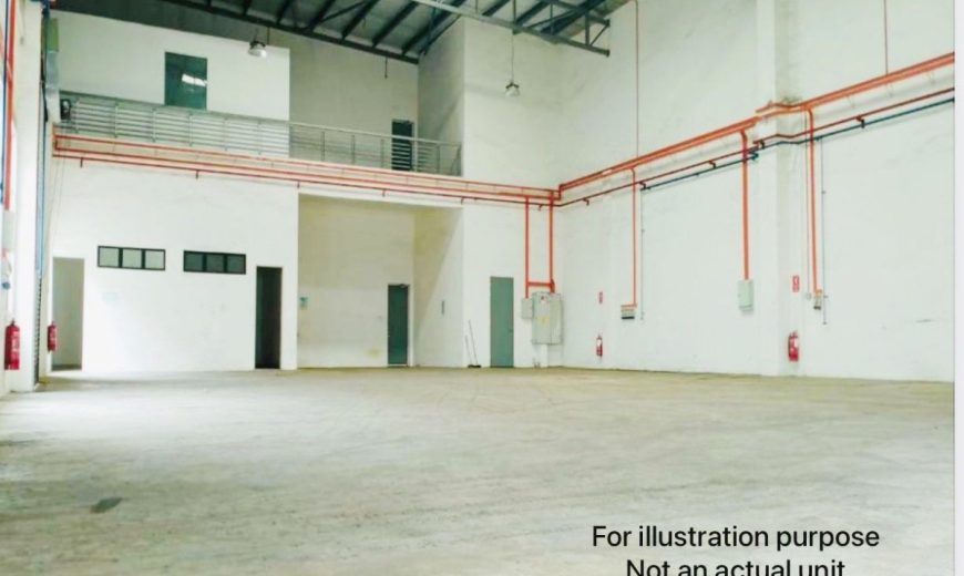Kangkar Tebrau – Semi Detached Factory – FOR SALE Kangkar Tebrau – Semi Detached Factory – FOR SALE