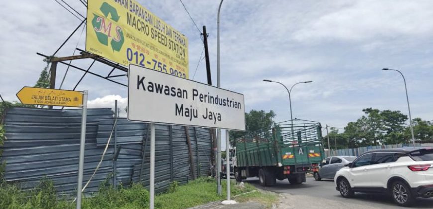 Kawasan Perindustrian Maju Jaya @ Kempas – 1 Storey Detached Factory – FOR SALE