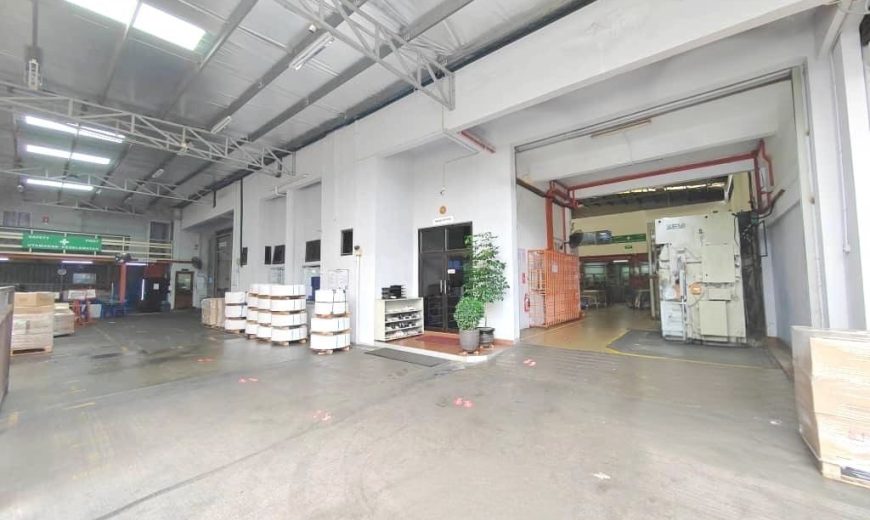 Taman Perindustrian Desa Cemerlang – Corner Semi Detached Factory – FOR RENT