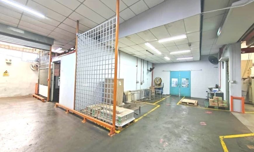Taman Perindustrian Desa Cemerlang – Corner Semi Detached Factory – FOR SALE