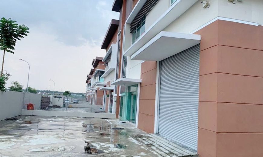 Tiong Nam Industrial Park @ Kempas Lama – 1.5 Storey Semi Detached Factory – FOR SALE