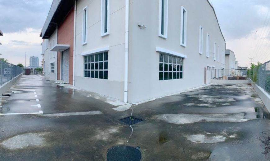 Tiong Nam Industrial Park @ Kempas Lama – 1.5 Storey Semi Detached Factory – FOR SALE