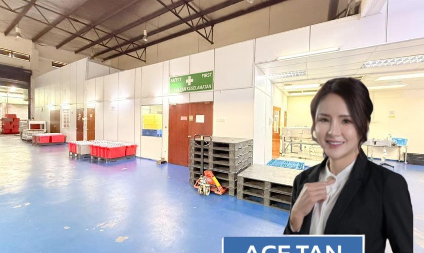 Bandar Baru Seri Alam – 2 Storey Semi Detached Factory – FOR SALE
