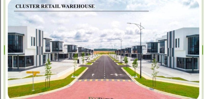 Eco Business Park 1 – 1.5 Storey Cluster Factory – FOR SALE