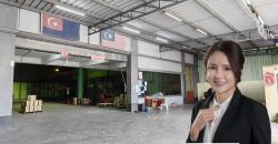 Kawasan Perindustrian Taman Johor – 1.5 Storey Corner Semi Detached Factory – FOR SALE