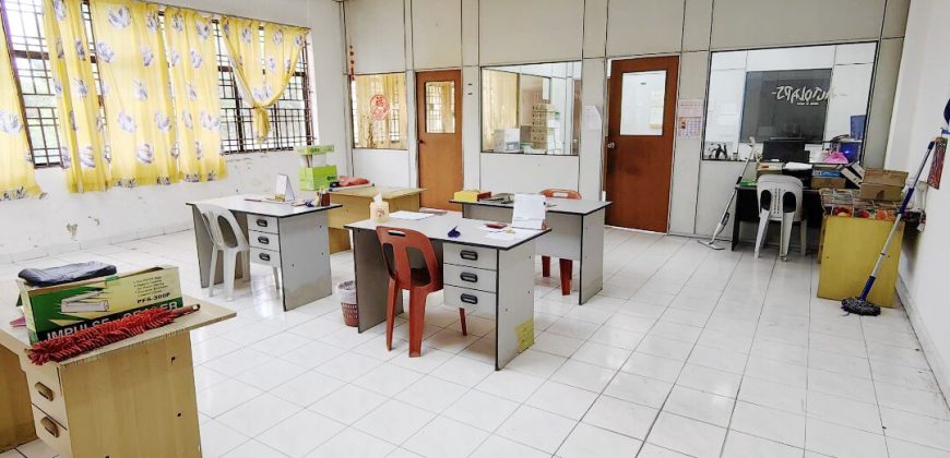 Kawasan Perindustrian Taman Johor – 1.5 Storey Corner Semi Detached Factory – FOR SALE