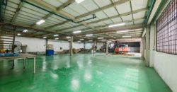 Taman Perindustrian Cemerlang – 1.5 Storey Semi Detached Factory – FOR RENT