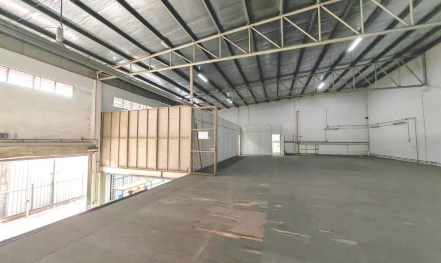 Taman Perindustrian Cemerlang – 1.5 Storey Semi Detached Factory – FOR SALE