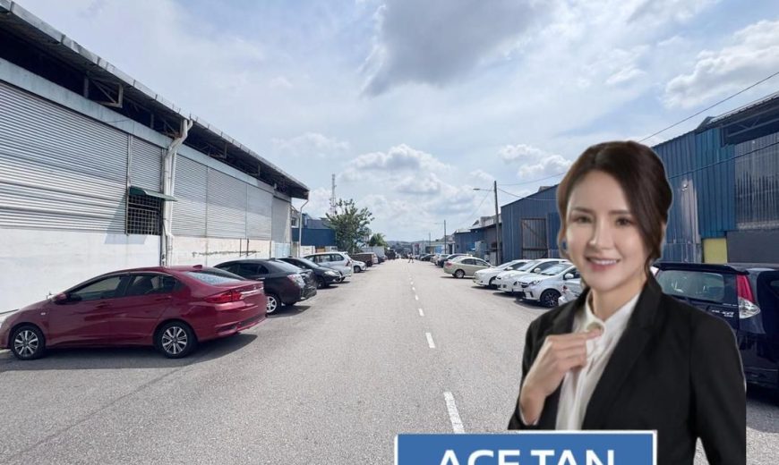 Taman Universiti – 1.5 Storey Semi Detached Factory – FOR RENT
