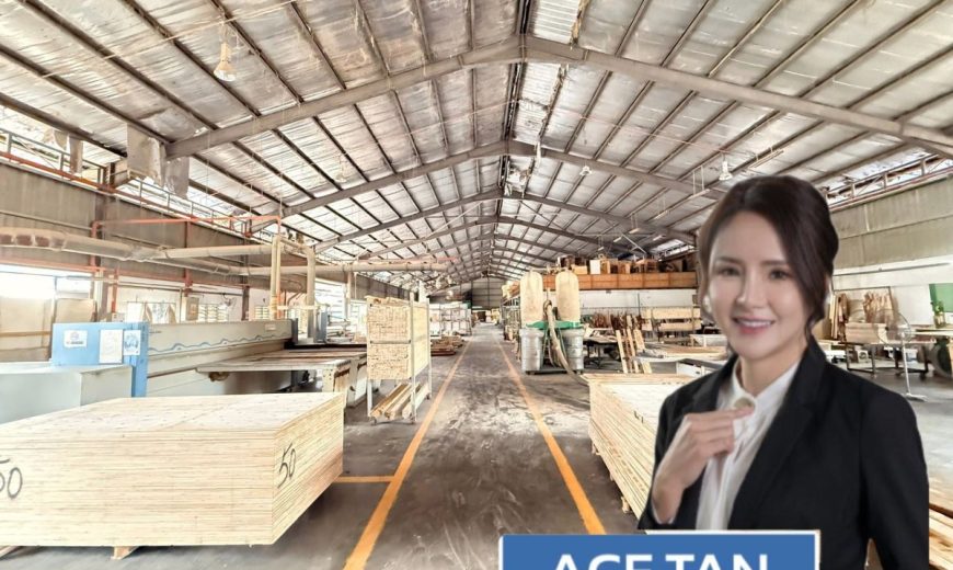 Kawasan Perindustrian Pasir Gudang – Detached Factory – FOR SALE