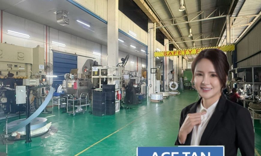 Kawasan Perindustrian Kempas – Detached Factory – FOR SALE