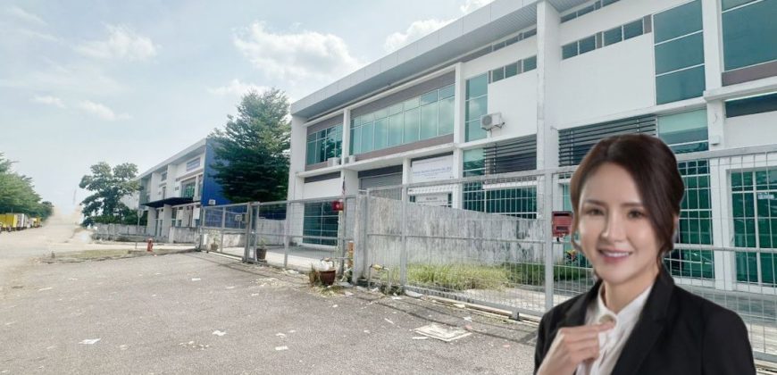 Kawasan Perindustrian Tiong Nam – 1.5 Storey Terrace Factory – FOR SALE
