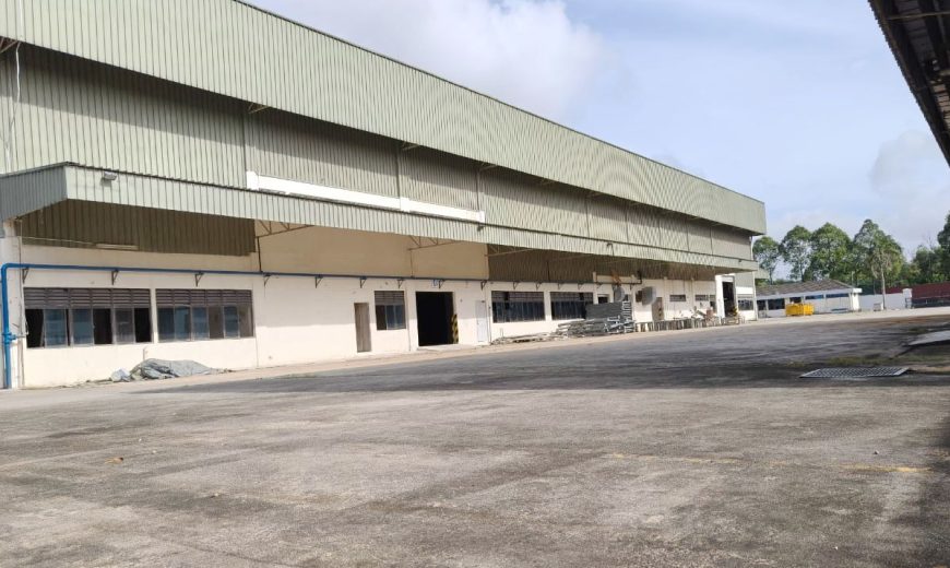 Kawasan Perindustrian Pasir Gudang – Detached Factory – FOR RENT
