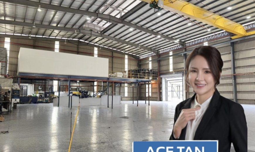 Seelong @ Senai – 1.5 Storey Detached Factory – FOR SALE
