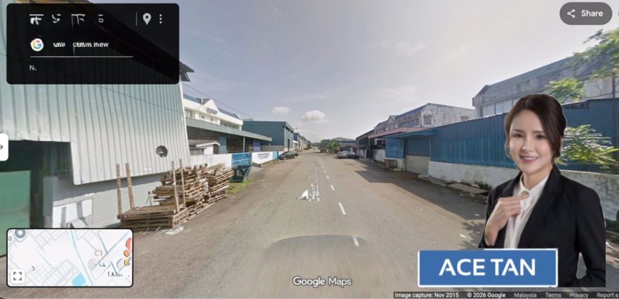 Taman Universiti @ Skudai – 1.5 Storey Corner Semi Detached Factory – FOR SALE