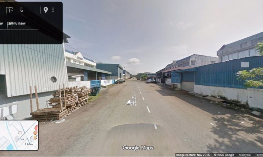 Taman Universiti @ Skudai – 1.5 Storey Corner Semi Detached Factory – FOR SALE