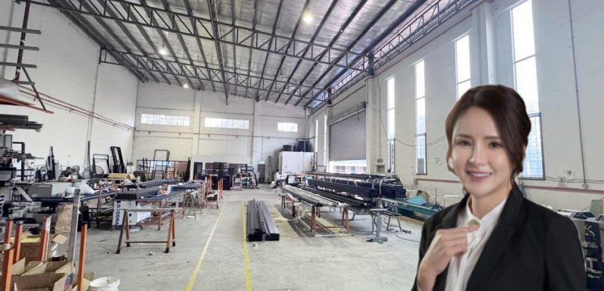 Kawasan Perindustrian Maju Jaya – 1.5 Storey Semi Detached Factory – FOR SALE