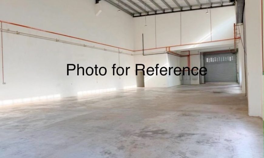 Taman Universiti – 1.5 Storey Semi Detached Factory – FOR SALE