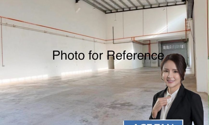 Taman Universiti – 1.5 Storey Semi Detached Factory – FOR SALE