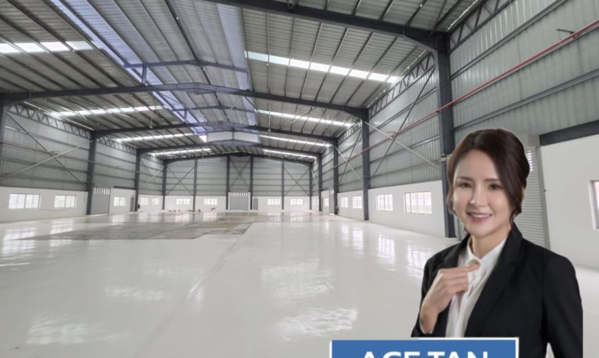 Kawasan Perindustrian Kempas Baru – Detached Factory – FOR RENT