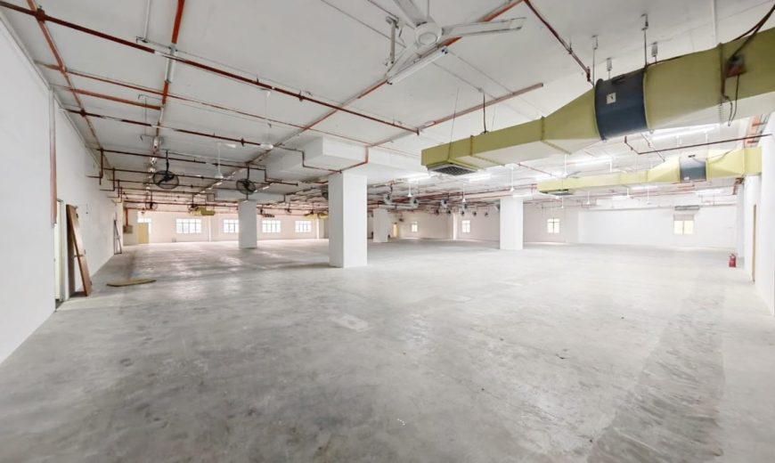 Tampoi – 4 Storey Detached Factory – FOR SALE