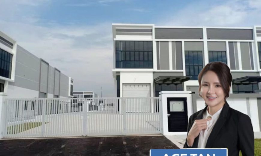 Eco Business Park 2 @ Senai Airport City – 1.5 Storey Cluster Factory – FOR SALE